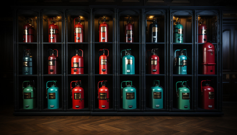 Which fire extinguisher holder to use